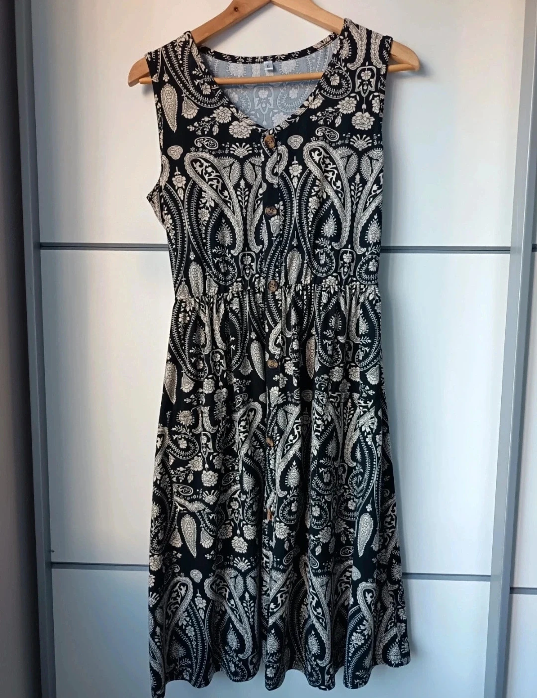 Robe toute légère été imprimée L paisley